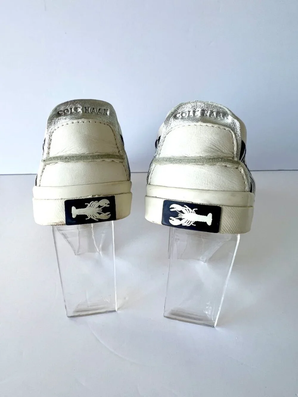 Cole Haan nautical white signs